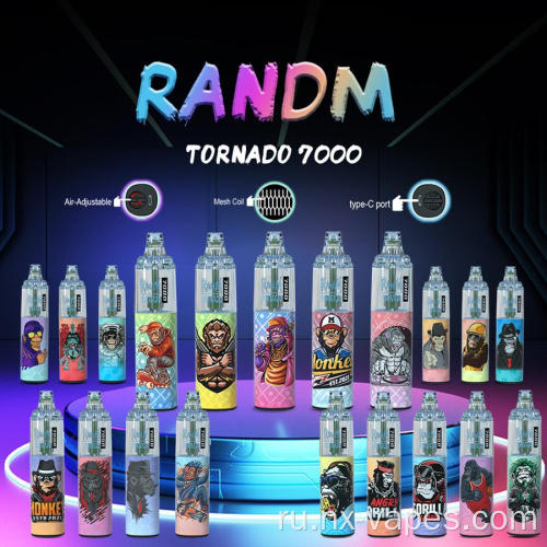 7000puffs vape randm tornado